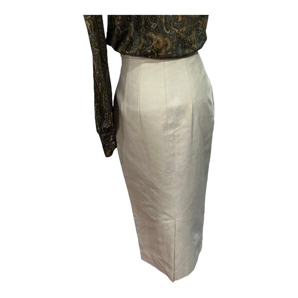 Ralph Lauren Purple Label Selena
Cream 2005 Sample Vintage Designer Pencil Skirt - Picture 14 of 14